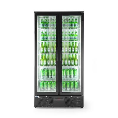 Dvoudveřová chladnička do baru, Arktic, 384L, Černá, 230V/365W, 900x530x(H)1820mm | 233931